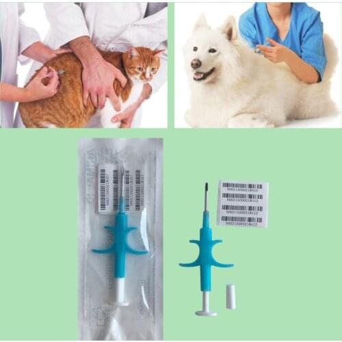 6 bag/set Animal Implantable Identification ID Syringe Identity Certified Chip for tracking / identification Pet syringe chip