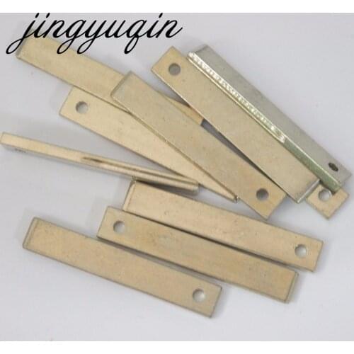 Jingyuqin HU83 Blank Key Replacement Uncut Blade with Groove on side for Peugeot 307 Citroen Car key 20pcs/lot