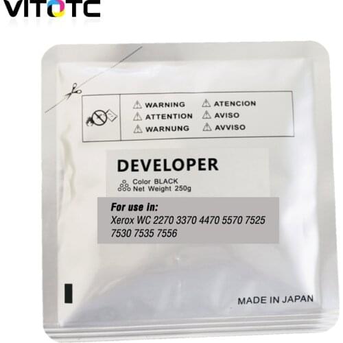 Compatible Developer for Xerox WorkCentre 7525 7530 7535 7545 7556 7830 7835 7845 7855 Carrier iron powder Development bin reset