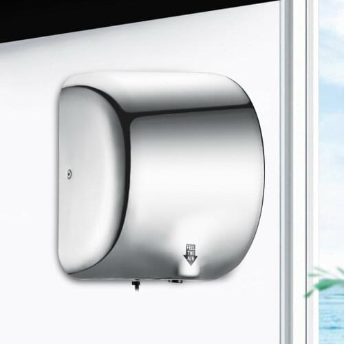 Automatic hand dryer sensor Household hand-drying device Bathroom Hot air electric heater wind 1800W