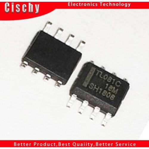 10PCS TL081CDR SOP8 TL081C SOP TL081 SOP-8 081C SMD