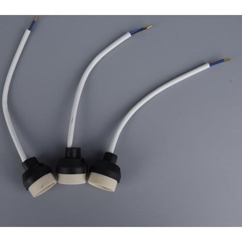 1x gu10 socket base Connector Ceramic Holder Lamp wiring for GU10 Base Halogen Sockets or GU10 led bulb