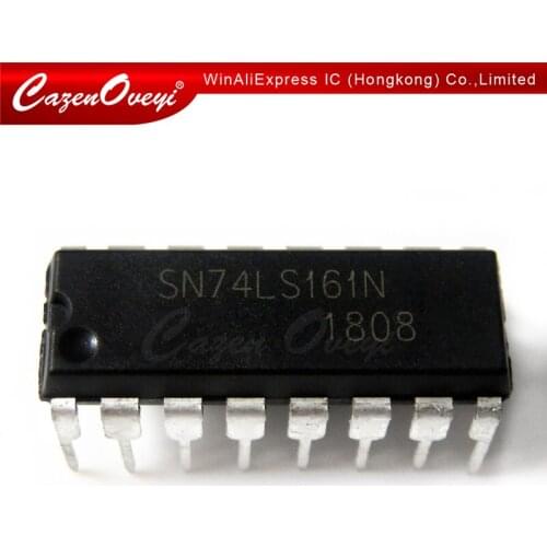 5pcs/lot SN74LS161AN SN74LS161N SN74LS161 DIP-16 In Stock