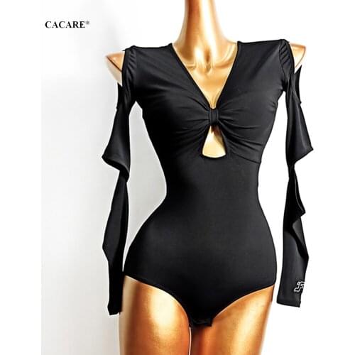 Bodysuit for Ballroom Dance Competition Dresses Waltz Latin Tango Dancing Dress Standard Flamenco Wear Costume D0762 Body