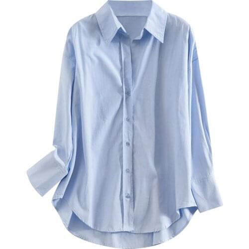 Cthink Women's Blue Shirts