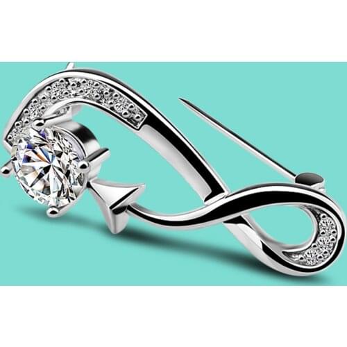 Белые броши на одежду Dankadi China At AliExpress