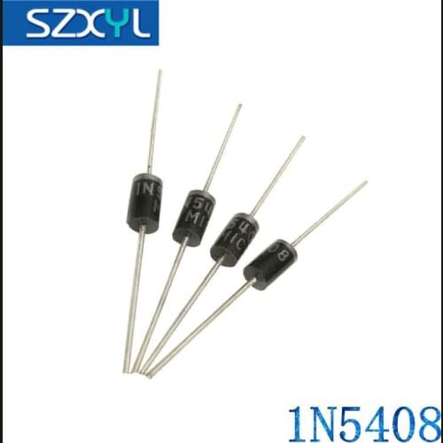 Schottky diode 1N5408 DO-27 package 3A1000V rectifier diode