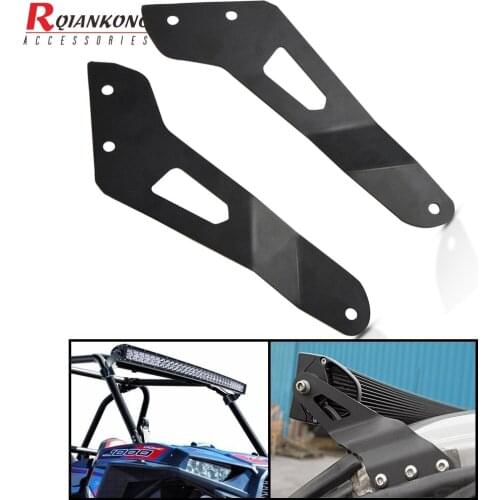 FOR bombardier can-am Maverick X3 2017 2018 2019 Motorcycle Led Spotlight Mounting Brackets Holder LEDBar Work Light Mount Clamp
