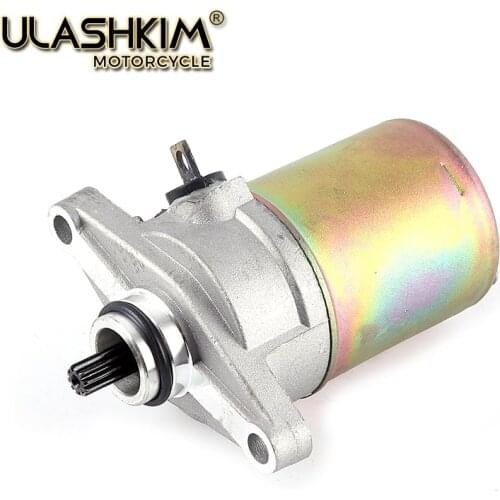 GY6 50 80 100 Electric Starter Motor Moped Scooters 139qmb 139qma engine MOPED ATV Chinese SUNL ROKETA TANK JCL