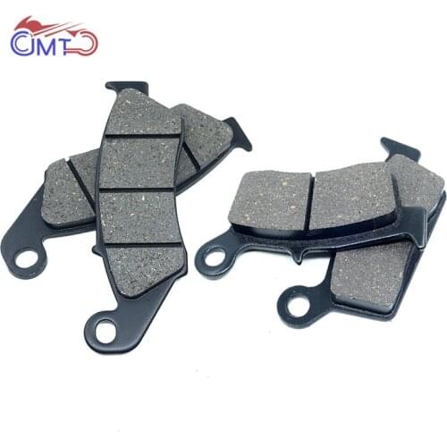 For Suzuki RM125 2006-2009 DRZ400 2000-2006 DRZ400E 2000-2007 DRZ400S 2000-2017 DRZ400SM/SMZ Front & Rear Brake Pads Set Kit