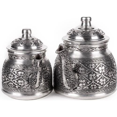 Daisy Garden Copper Teapot