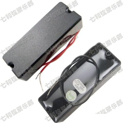 A Set of 2 Pcs Black Sealed 5 string Humbucker Bass Guitar Pickups Neck & Bridge (BSPICK458621512)