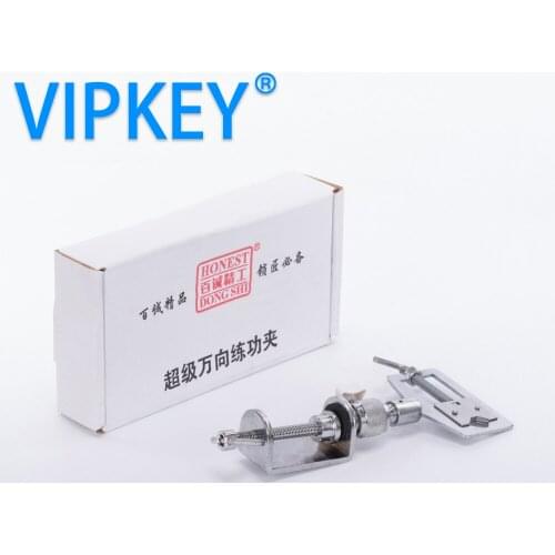 Metal Alloy Locksmith Bench Table Vise Clamp Tool for Repair Practice Lock 360 Degree Rotation Professional Locksmith Tools