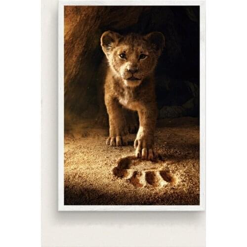 The Lion King Movie Poster Wall Art Wallpaper living room decoration children bedroom wall POSTER