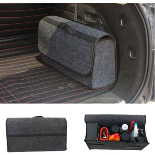 Car Trunk Foldable Boot Organiser Collapsible Storage Holder Bag Travel Tidy Box