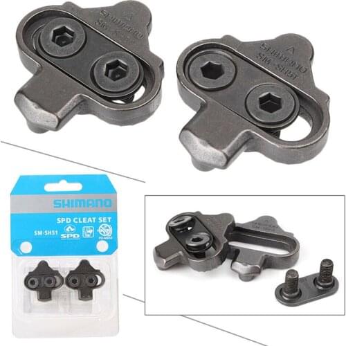 Shimano SM-SH51 SPD Single Release Mountain Bike for PD-M959 M647 M646 M545 M424 Bike Pedals Cleats Bike Accessories