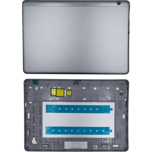 Rear Housing For Huawei MediaPad T3 9.6" AGS-L03 L09 AGS-W09 AL10 Back Cover Repair Replace Battery Door Case + Logo
