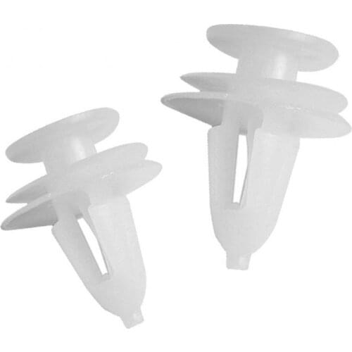 20/10Pcs/Set Car Auto Rivets Fastener Interior Door Card Panel Retaining Trim Clips White/Black Screw Clips