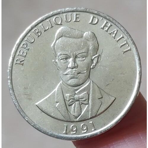 26mm Haiti, 100% Real Genuine Comemorative Coin Original Collection