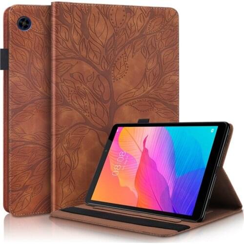 3D Tree Embossed for Huawei Matepad T8 Case Tablet Cover for Huawei Matepad T8 T 8 Kobe2-L03 KOB2-L09 Case Funda