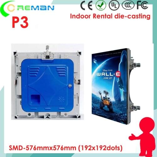Free shipping Express alibaba p3 led cabinet lightwight led display , scrolling led systems full color p3 led panel super slim