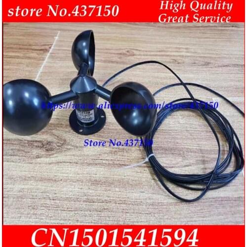 DIY Wind speed sensor, anemometer, wind speed measurement, wind sensor, voltage output 0-1V three cup type