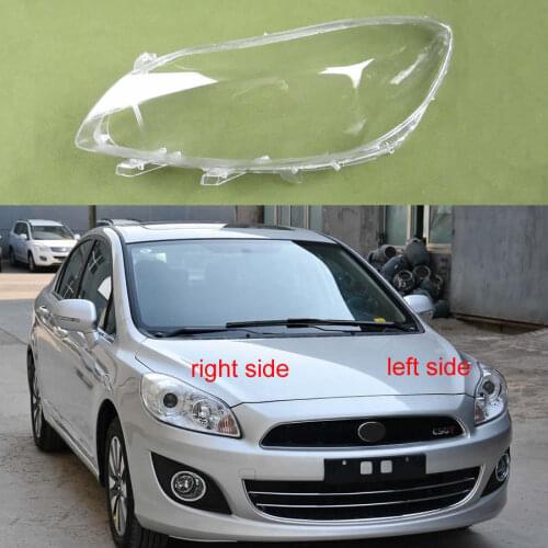 Transparent Lampshade Lamp Shade Glass Front Headlight Shell For Great Wall Voleex C50 2013
