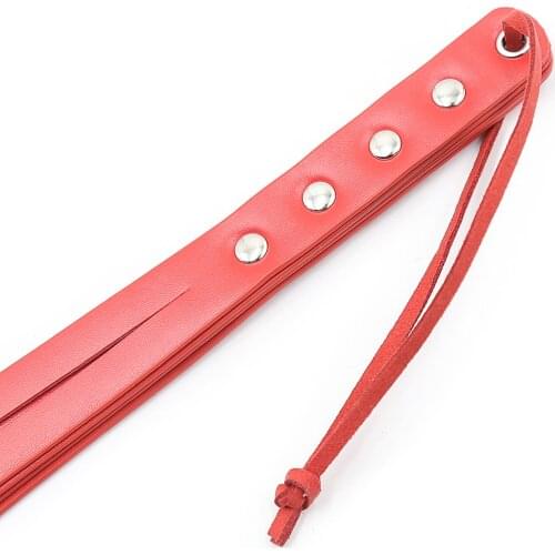 Erotic Toys Bdsm Bondage Whip Brushed Velvet Whip PU Leather Appliances Loose Whip Products for Adults Men Women Health99