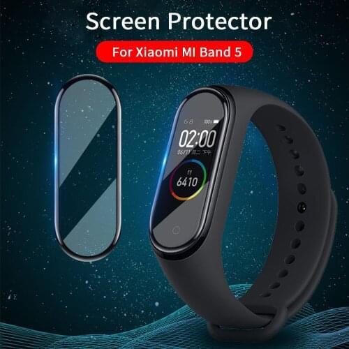3D Hydrogel film For xiaomi mi band 5 soft screen protector cuverd film for xiaomi miband 5 band5 Anti-explosion Protective film