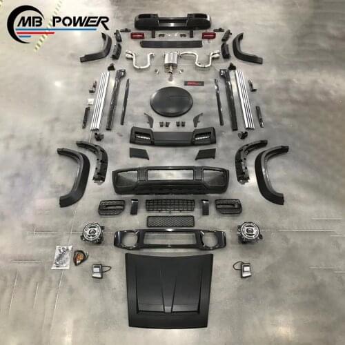 Jimny JB74 upgrade body parts JB74 upgrade G class W464 G63 mini style exterior accessories body kit facelift kit