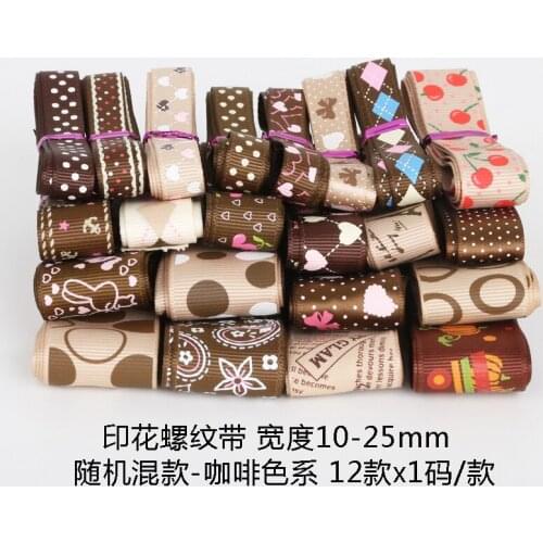 Handmade DIY hair accessories material package bowknot ribbon satin ribbon webbing hair rope hairpin hair hoop accessories 1 Ser