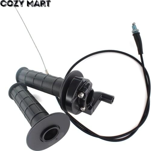 Handle Bar Throttle Grip Cable Clamp for Lifan 100cc 125cc 150cc 200cc Dirt Pit Bike