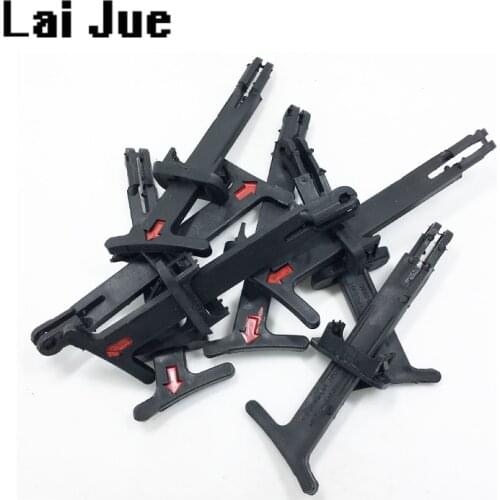 10 PCS Engine cover unlock lever For Jetta Mk4 Golf 4 Bora Front Grill Bonnet Pull Open Release 1J5 823 593 C 1J5 823 593C