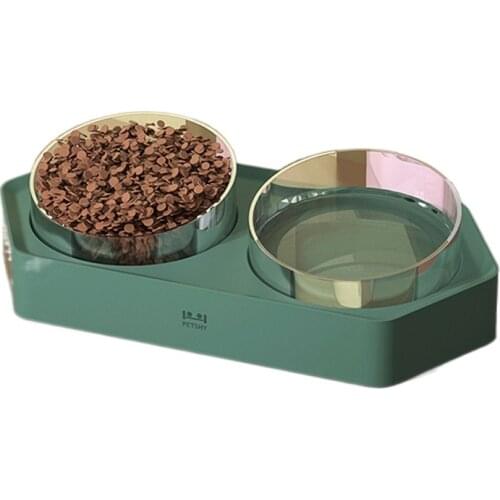 High Capacity Hexagonal Bowl Anti-overturning Cat Bowl Cat Feeder Dog Bowls Dog Water Bowl Dog Feeder Dog Accessories