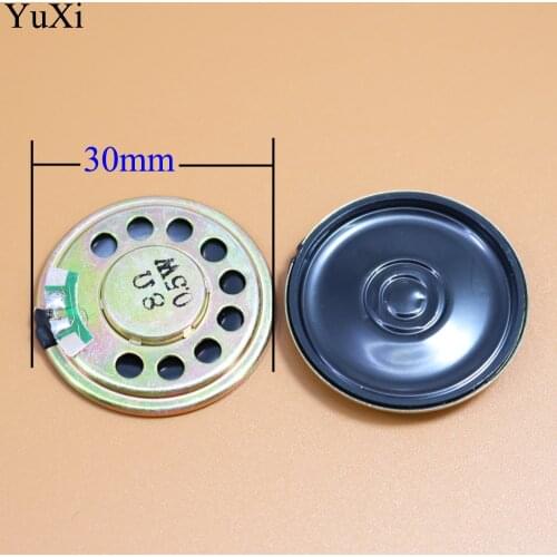 YuXi Ultra-thin speaker 8 ohms 0.5 watt 0.5W 8R speaker Diameter 30MM 3CM thickness 4.4MM