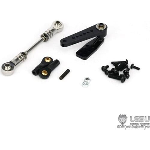 LESU 1/14 Extended Steering Servo Arm DIY Parts for 4*4 6*4 6*6 RC Tractor Truck TH15866-SMT3