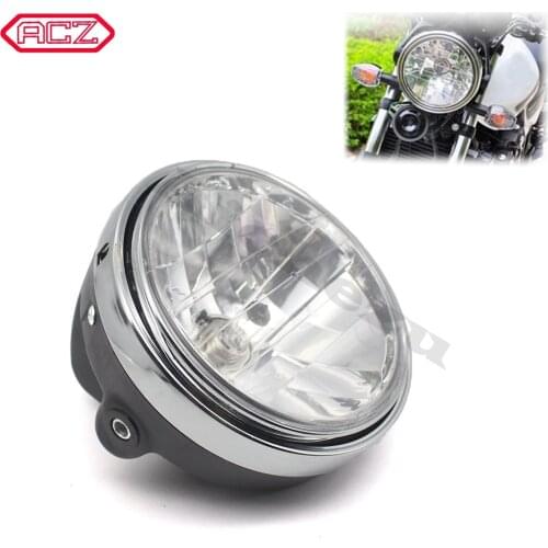 Motorcycle Parts Crystal Headlight Front Lamp Head Light for Honda CB400 VTEC I II III IV CB750 VTR250 CB Hornet 250/600