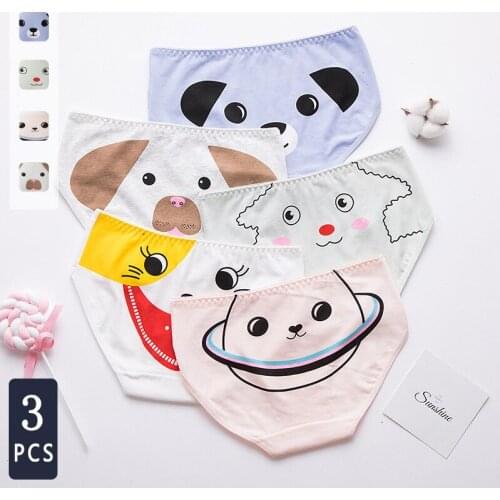 Norns Pure cotton cute cartoon print underwear women cotton crotch antibacterial student briefs women long-term