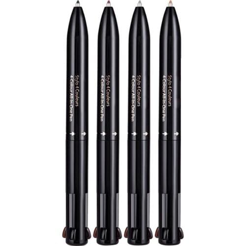 1*Four in One Multi-function Automatic Eyebrow Pencil Lip Liner Eyeliner Eye Makeup Accessories Cosmetic Beauty Pencil