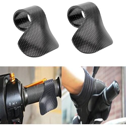 2 Pieces 25mm/1 inch Motorcycle Cruise Throttle Control Assist Clip Clamp Wrist Rest Wrist Rest Aid Grip Control Grip Black
