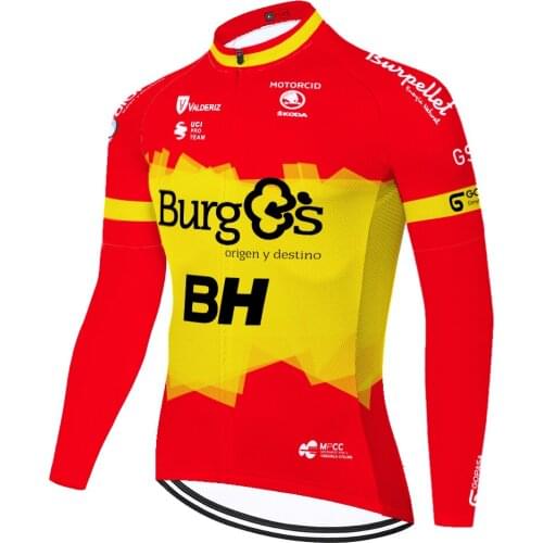 BH TEAM bike jersey men summer spring maillot ciclismo hombre Outdoor bike quick dry long sleeve camiseta ciclismo