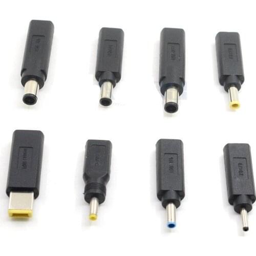 USB 3.1 Type C USB-C Female to DC 4.0 1.7mm /3.0*1.0 /7.4*0.6 Male Power Charge Adapter Connector Adaptor 4.0 mm/1.7 mm Type-c