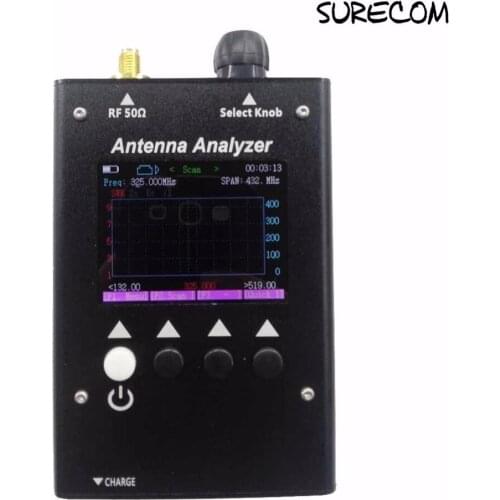 SA250 Antenna Analyzer Full Band VHF/UHF Colour Graphic Display S.W.R Powerful Designed for Testing Mobile/Station/Ham Antena