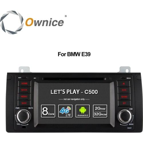 Ownice 4G SIM LTE Android 6.0 Octa Core 32G ROM In Dash Car DVD Player For BMW E39 X5 M5 E38 E53 With Wifi GPS Navi Radio FM