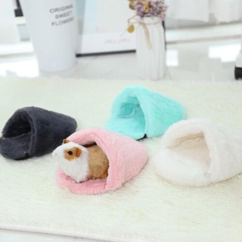 Hamster Cage Mat Nest Mini Small Animals Sleeping Bed Pad Hammock Warm Nest House for Rodent Guinea Pig Hedgehog Rat
