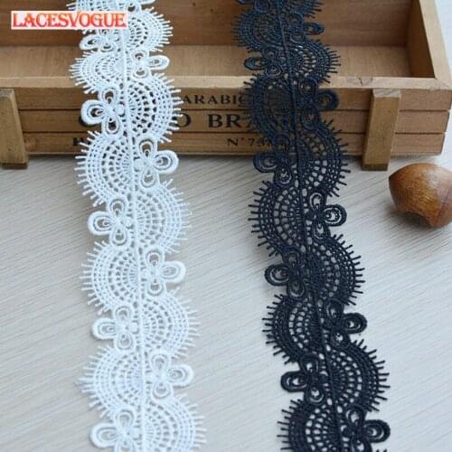 14yards 5.5cmEmbroidery lace trim patchwork Handmade DIY Garment needlework sewing accessories fabric Clothing Decoration 687