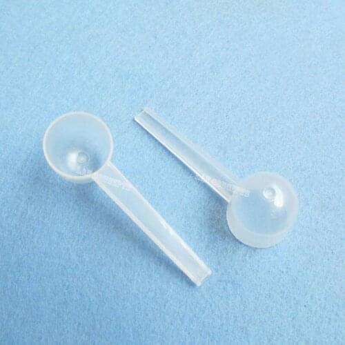 5gram / 10ML Plastic Measuring Scoop 5g HDPE Spoon for medical milk powder Liquid - transparent 200pcs/lot free shipping