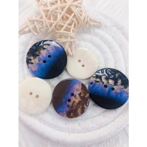 10pcs/lot Resin Button for Manualidades craft supplies Sewing for Diy Needlework for Women Clothing Decorative