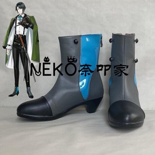 Touken Ranbu Online Matsuigo Cosplay Boot Custom Made Shoes