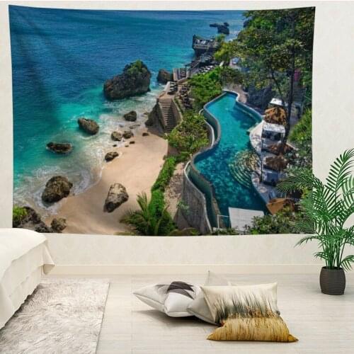 Custom High Quality Bali Hanging Tapestry Home Party Decoration Tapestries Photo Background Cloth Table Cloth Wall Tapes